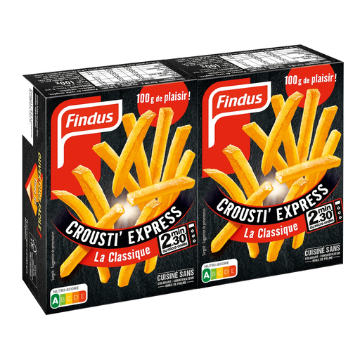 纷都斯 (Findus) 经典速脆薯条 2 x 100 克