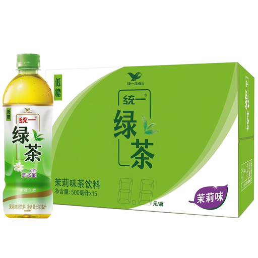 Uni-President Jasmine Green Tea Drink, fifteen 500ml bottles