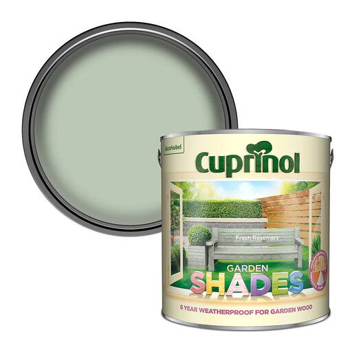 Cuprinol Garden Shades Matt Wood Treatment in Fresh Rosemary