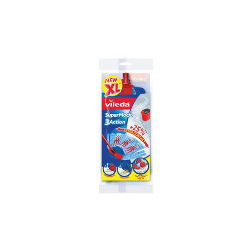 Vileda Supermocio 3Action XL Mop Refill