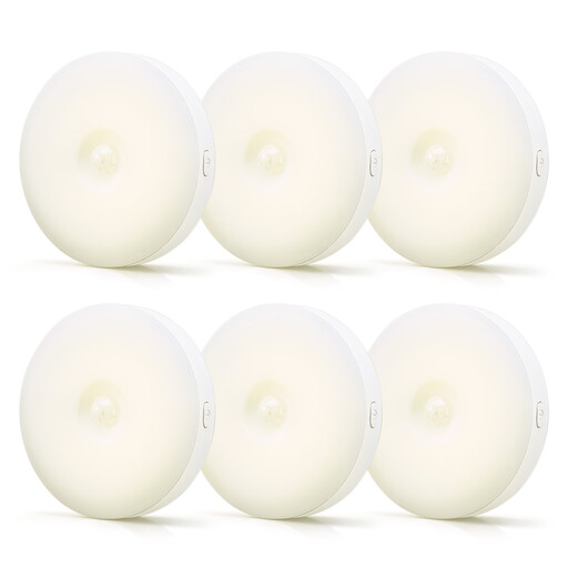 VIVREAL Motion Sensor Night Lights, 6-Pack
