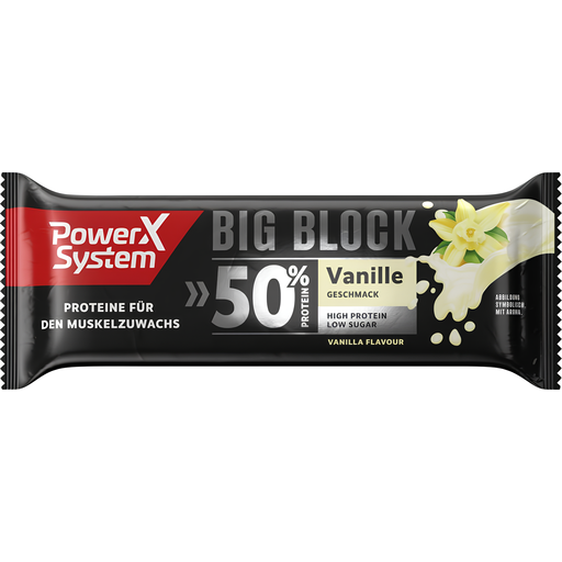 Power System Big Block Vanilla Protein Bar