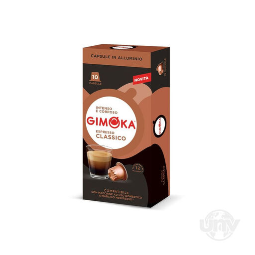 GIMOKA Nespresso Compatible Capsules CLASSICO 10 Capsules 55 g