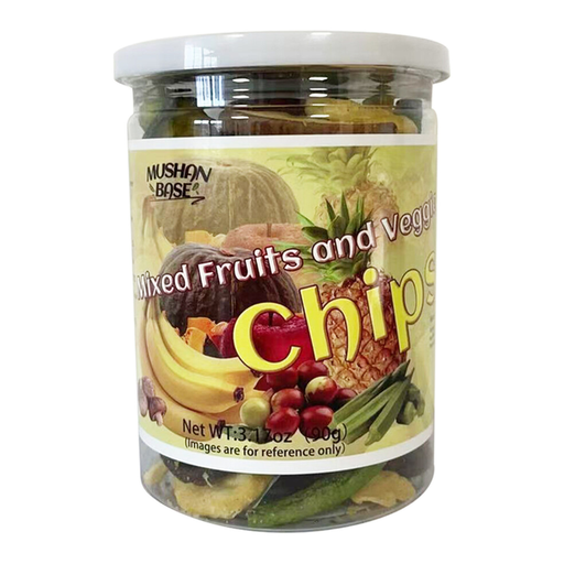 MUSHAN BASE Assorted Vegetable & Fruit Crisps 90g