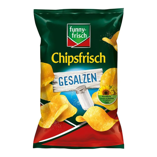 Funny-frisch Crispy Salty Potato Chips 150g