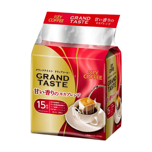 KEY COFFEE DRIP BAG GRAND TASTE MOCHA BLEND, 90 g