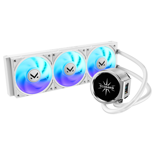 EDGE 360 白色一体式水冷 CPU 散热器
