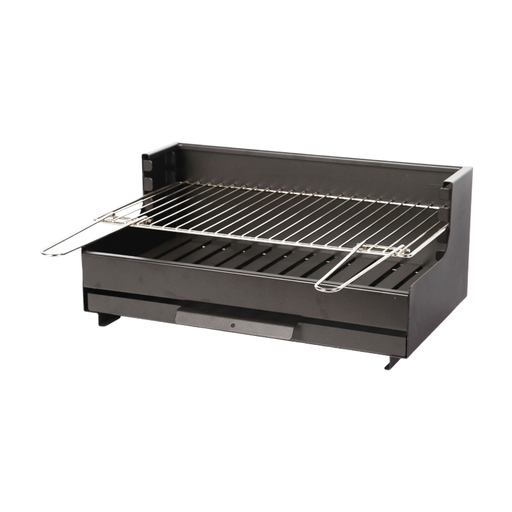 Le Marquier Vulcain 54x32 Charcoal Grill - Steel