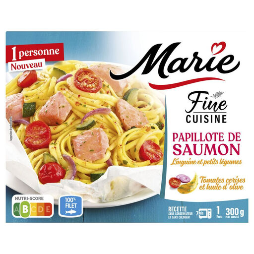 Marie Saumon en Papillote