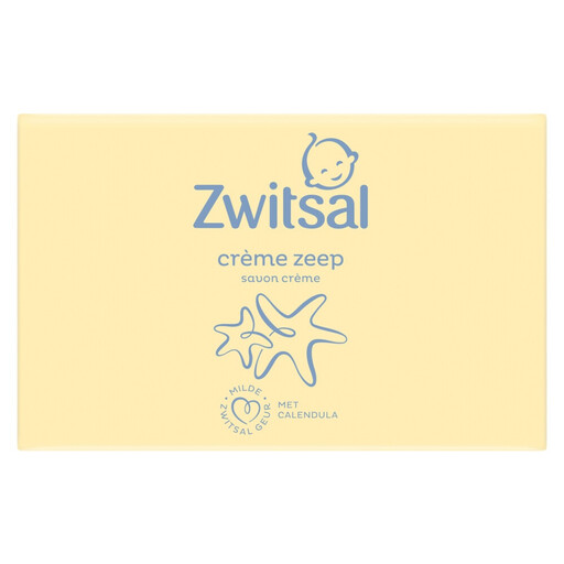 Zwitsal Baby cream soap 4*90g