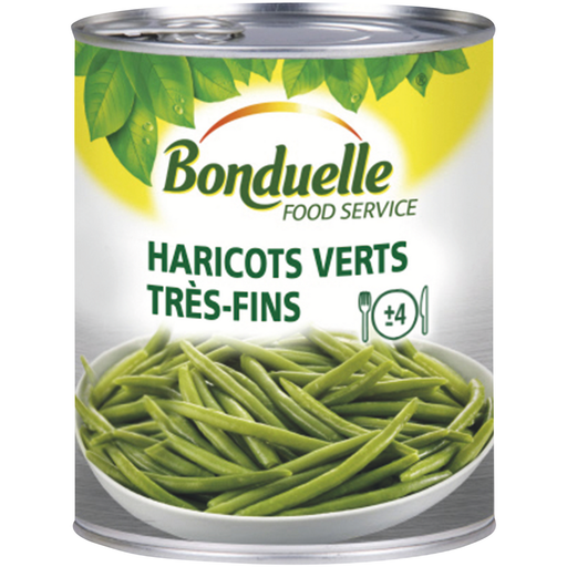 Haricots Verts Très Fins en Conserve Bonduelle 440 g