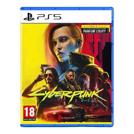Game cover for Cyberpunk 2077 Ultimate Edition on PS5