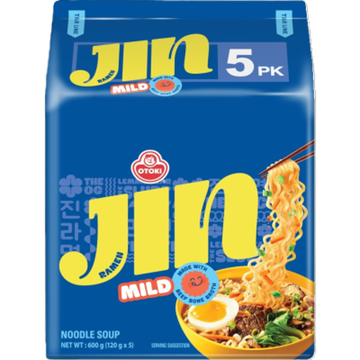 Ottogi Jin Ramen Mild Multipack 120g*5