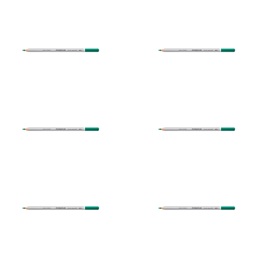 STAEDTLER Karat Aquarell Watercolor Pencil - Blue Sea Green, 6 Pcs