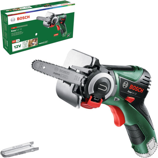 Bosch EasyCut 12 Cordless Chain Saw - Black/Green/Red