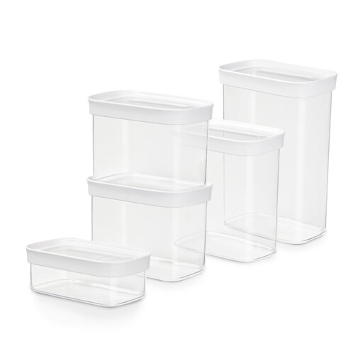Emsa Optima 5-Piece Dry Food Storage Container Set