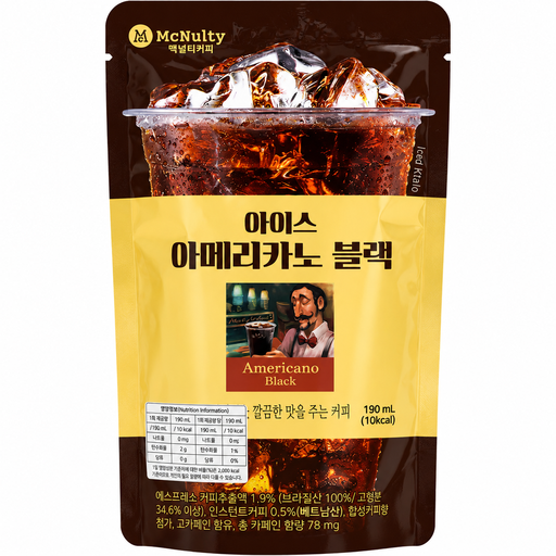 McNulty Ice Americano Black 190ml