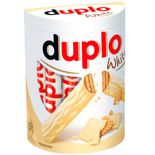 Kinder Duplo White Chocolate Wafer Bars 10x18.2g