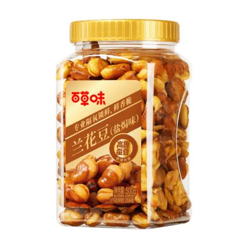BE&CHEERY SALT-FLAVORED FRIED BROAD BEANS 500G