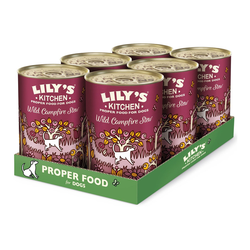 LILY'S KITCHEN Wet Dog Food Venison, Quail & Salmon