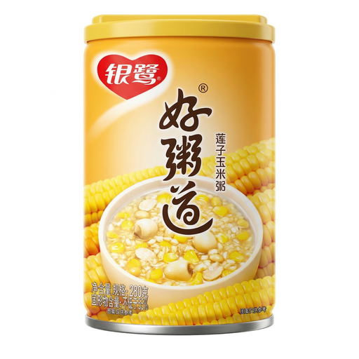 Yin Lu HaoZhouDao Lotus Seed & Sweetcorn Congee 280g, Ready-to-Eat