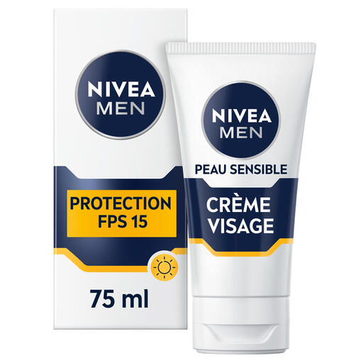 Nivea Men Sensitive Face Cream SPF 15 75 ml