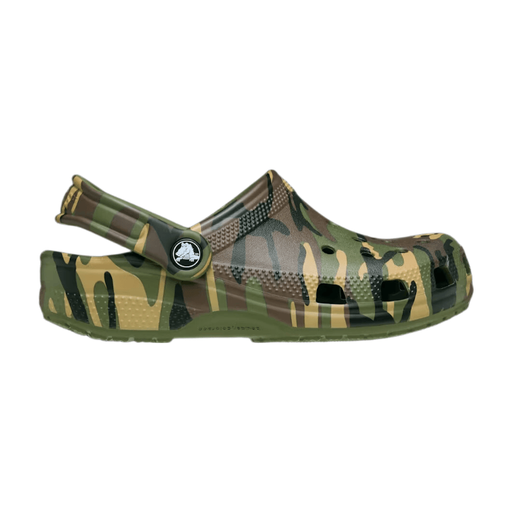 CROCS Classic Camoulage Clog Kids Green