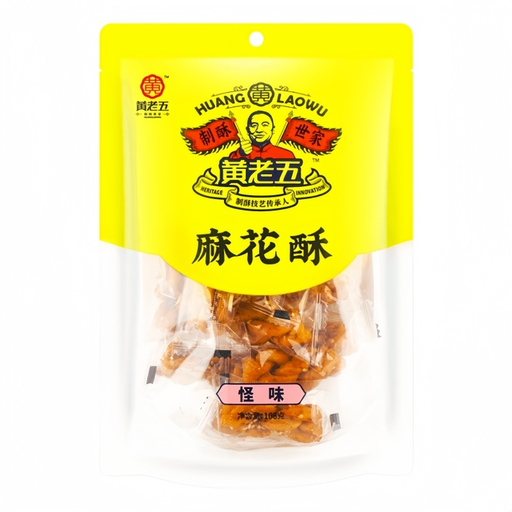 Huang Lao Wu Mahua Crisp Strange Flavor
