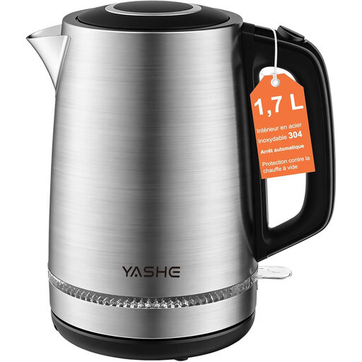 YASHE FK-1907 stainless steel kettle, 1,7 L