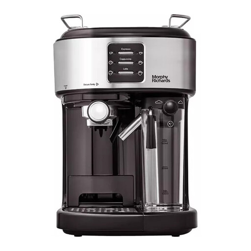 Morphy Richards Traditional Pump Espresso Coffee Machine & Automatic Milk Frother