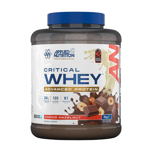 Applied Nutrition Critical Whey Protein Nutrition Powder Chocolate Hazelnut - 2kg