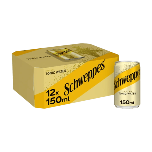 Schweppes Indian Tonic Water 12 × 150ml pack