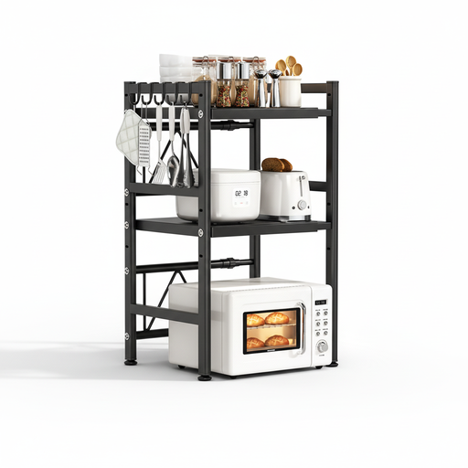 Maxcook 3-Tier Expandable Microwave Shelf