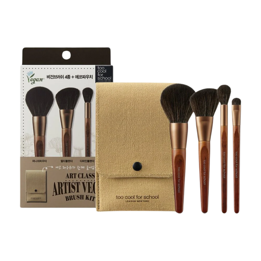 too cool for school Artist Vegan Brush Kit