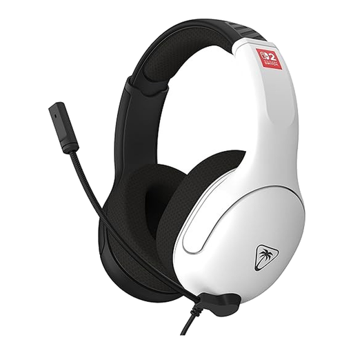 Turtle Beach Airlite Fit 有线游戏耳机 - 黑/白