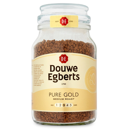 Douwe Egberts Pure Gold Medium Roast 190g jar
