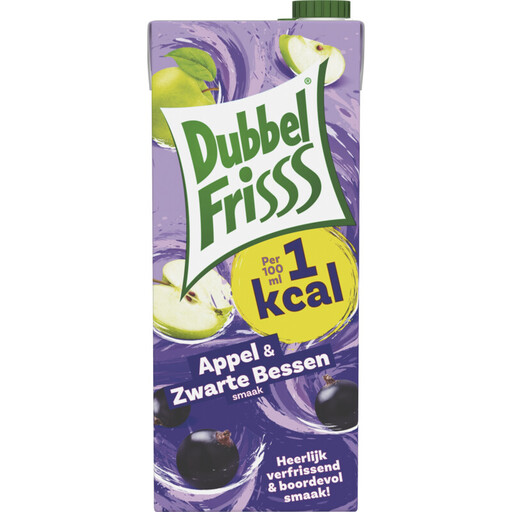 DubbelFrisss Apple Blackcurrant Juice - 1.5 L