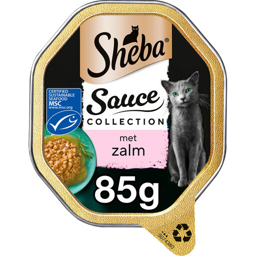 Sheba Alu Nourriture pour Chat Saumon