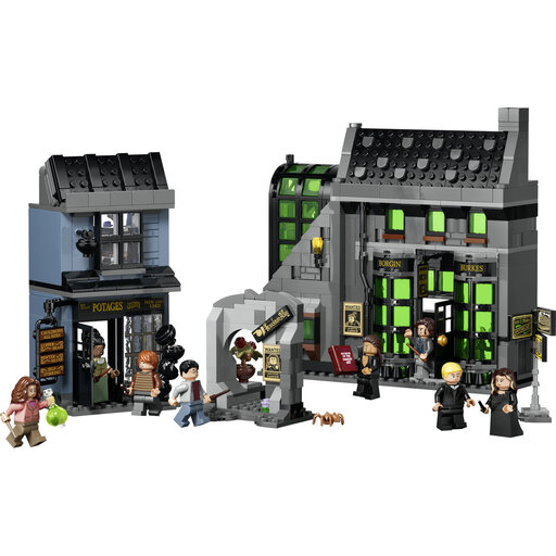 LEGO Harry Potter – boutiques de la rue commerçante, coffret de construction 76471