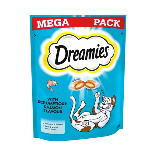 Dreamies Cat Treat Biscuits with Salmon Flavour