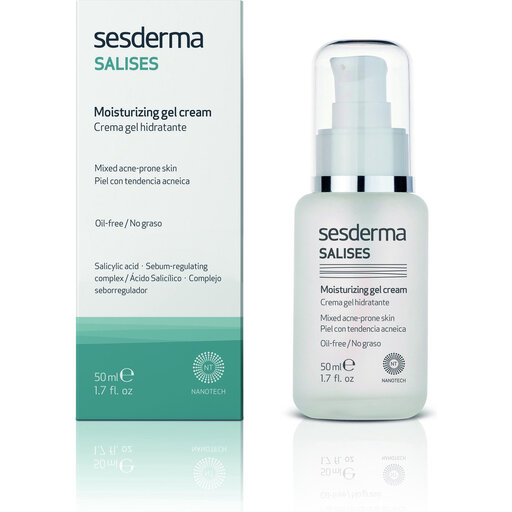 Sesderma SALISES moisturizing cream gel