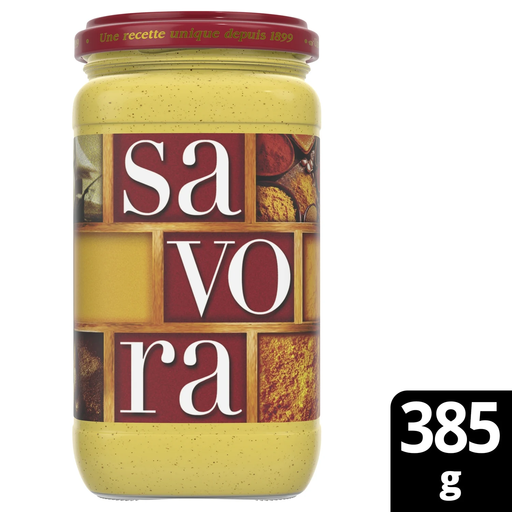Savora Mustard with 11 Spices and Herbs 385 g