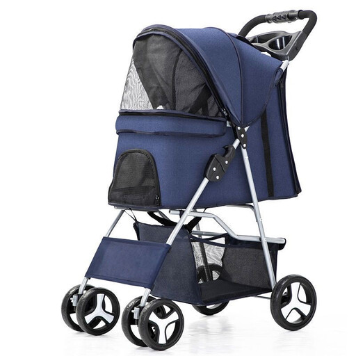 Blinkit One-Hand Foldable Pet Stroller