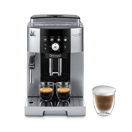 DE‘LONGHI Magnifica S Smart ECAM250.23.SB, Automatic Espresso Machine with Grinder, Silver