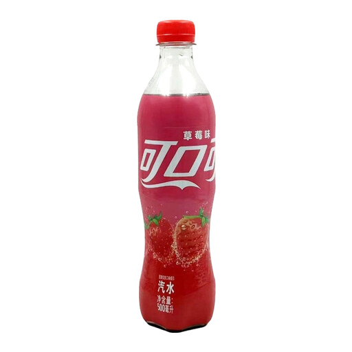COKE COLA DRINK - STRAWBERRY FLAVOUR 500ml