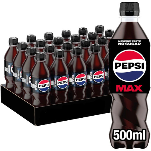 Pepsi Max 24 x 550ml cans