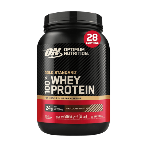 Optimum Nutrition Gold Standard 100% Whey Protein Powder, Chocolate Hazelnut