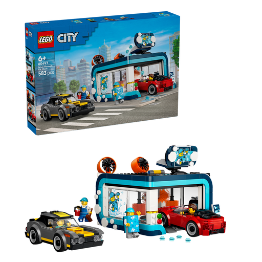 LEGO City Drive-Through Car Wash