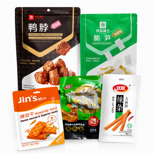 Bestore Spicy Flavour Snack Collection 5-Piece Pack 810g
