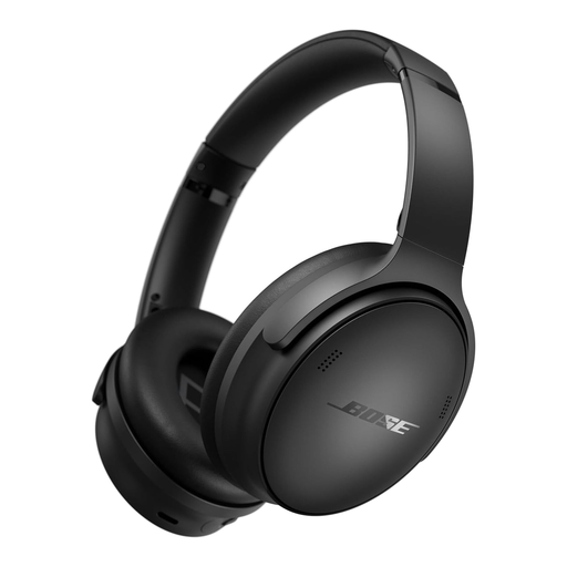 Bose QuietComfort SC Wireless Headphones mit Mikrofon und Noise Cancelling, Schwarz